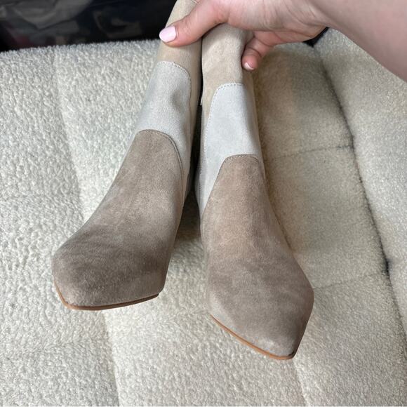 NEW Dolce Vita Neena Colorblock Suede Bootie - Picture 8 of 8